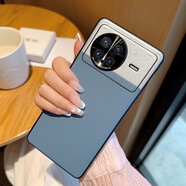 羽唐 適用于vivo X Note手機(jī)殼簡(jiǎn)約商務(wù)大漠銀月vivoxnote保護(hù)套超薄防摔新款5G高檔 大漠淺藍(lán) vivoxnote