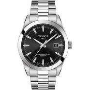 天梭（TISSOT）瑞士手表 鋼帶自動(dòng)機(jī)械表夜光防水男士商務(wù)休閑手表日期顯示