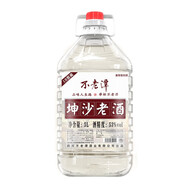 不老潭 53度醬酒高度醬香型白酒糧食酒高粱酒散酒桶裝白酒泡藥酒 53度 5L 1桶 坤沙老酒