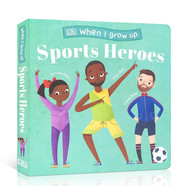 英文原版等我長大體育明星的故事When I Grow Up - Sports Heroes