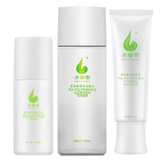 蝸蝸水秘密茶多酚護膚套裝潔膚原液活膚水精華乳面膜素顏霜洗面奶眼霜 茶多酚洗面奶+活膚水+精華乳