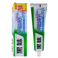 黑妹牙膏/牙刷/漱口水清新口氣清潔牙齒 黑妹 固齒鈣牙膏160g+50g