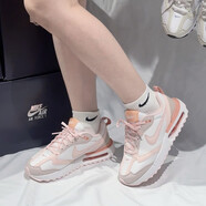 耐克（NIKE）女鞋 夏季新款運動鞋AIR MAX氣墊緩震耐磨運動休閑鞋跑步鞋 白粉 36.5
