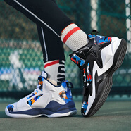 科比紀念版籃球鞋男高幫毒液5耐磨減震歐文7代8實(shí)戰水泥地戰靴閃擊6防滑摩擦有聲音速9詹姆斯兒童運動(dòng)鞋 8753鴛鴦 35