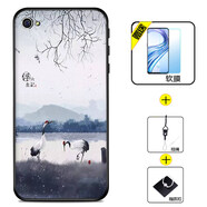 好機(jī)友蘋(píng)果4手機(jī)殼iphone4保護(hù)套4S防摔iphone4s全包軟薄情侶潮牌網(wǎng)紅男液態(tài)硅膠女個(gè)性 【蘋(píng)果4/4S通用】浮生六記+軟膜+指環(huán)+掛繩