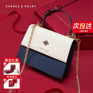 CAKNLS&KALRY輕奢包包女款2025年單肩包斜挎女包七夕情人節(jié)生日禮物送女友老婆 米白色 紀念日生日禮物送女友老婆禮盒裝