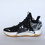 李寧（LI-NING）籃球鞋音速7代韋德之道麥科勒姆玫瑰之城時(shí)尚籃球鞋 標(biāo)準(zhǔn)黑/巖石灰ABAP077-4 44