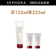 資生堂（Shiseido） 肌活煥采潔面膏洗面奶女清潔泡沫潔面乳   125ml惠選套組C