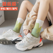 寶蓋丁襪子女襪彩色長(cháng)襪糖果色ins潮街頭個(gè)性可愛(ài)日系學(xué)生韓國棉襪子 自選（下單留言顏色，不留言隨機發(fā)貨） 5雙 均碼