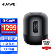 華為Sound SE智能音箱無線藍牙音響帝瓦雷x低音炮電腦臺式家用戶外ai小藝 Sound SE 亮黑色