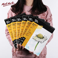 蒙瑪特(Mont Marte)文具50頁素描本 A4素描紙加厚速寫本鉛筆炭筆繪畫紙美術(shù)臨摹素描本線圈速寫畫紙MSB0085C美術(shù)寫生