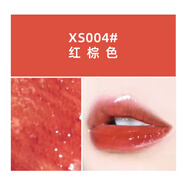 美茜兒（MAYCHEER）透明唇蜜珠光帶閃玻璃唇保濕滋潤 唇釉女 學(xué)生款平價(jià)水晶無(wú)色唇膜 水膜系列XS004#紅棕色