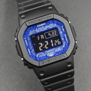 卡西歐（CASIO）G-SHOCK硬碰硬系列古巴比倫腰果花圖騰時尚防水運動潮流男士腕表 電波太陽能款GW-B5600BP-1