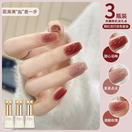 蜜糖小姐紅色車(chē)厘子指甲油膠2025新款流行顯白爆閃雙色套裝美甲店專(zhuān)用膠水 酒釀玫瑰+星星點(diǎn)點(diǎn)+甜心話(huà)梅 無(wú)規格