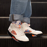 耐克（NIKE）男女鞋Air Jordan 5 AJ5 X Off White OW聯(lián)名解構(gòu)黑籃球鞋 136027-440888-148 國(guó)際航班 43