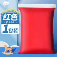 學(xué)得樂太空泥超輕黏土幼兒園小學(xué)生專用兒童手工diy手辦彩泥粘土材料大包套裝500g安全橡皮泥白色彩色 大紅/500g