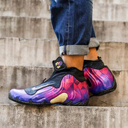 耐克（NIKE）新款男鞋 Air Foamposite 噴泡玫瑰金尼克斯籃球鞋314996-602 BV6648-605 紫漸變 41