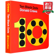 英文原版 十個小黑點 Ten Black Dots 吳敏蘭書單第47本紙板書