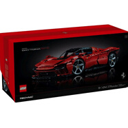 樂高（LEGO）積木玩具 機械組賽車 42143 法拉利SP3 18歲+ 開盒破盒，內(nèi)袋全新未拆適合自玩