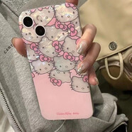 班美蘿hellokitty手機殼oppoa96手機殼a5手機套reno6新款A97/A11/A11X/A 20HELLOKITTY+鋼化膜 OPPOR15夢鏡版