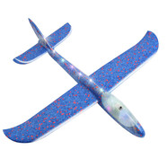 爸爸媽媽兒童泡沫飛機玩具手拋塑料飛機模型戶(hù)外露營(yíng)滑翔機3-6歲男孩