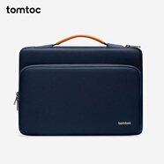tomtoc電腦包手提筆記本包男女14英寸商務(wù)防震蘋果16寸MacBook Pro/Air 午夜藍(lán) 14英寸