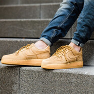 耐克（NIKE）男女鞋情侶款A(yù)ir Force1 AF1空軍一號(hào)低幫板鞋休閑小白鞋 AA4061-943312-200 閃電速發(fā) 36.5