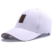 莱维森 帽子男女四季通用太阳帽户外运动防晒棒球帽遮阳帽可调节鸭舌帽 白色