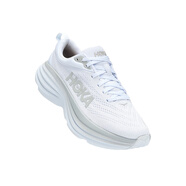 Hoka One One女款春夏邦代8公路跑鞋BONDI 8輕盈緩震回彈舒適防滑 白色/白色(建議拍大半碼) 37