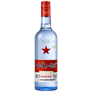 紅星 二鍋頭 清香型 白酒 藍瓶八年陳釀（新老包裝隨機發(fā)貨） 53度 750mL 1瓶