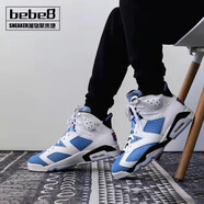 耐克（NIKE）【嚴選好物】耐克AJ6 nike AIR JORDAN 6 喬6 聯(lián)名男女運動籃球鞋 大學藍北卡藍384665-410 39