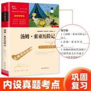 汤姆索亚历险记  快乐读书吧六年级下册推荐阅读 无障碍阅读 小学生课外推荐阅读书目 有习题