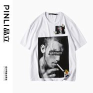 PINLI品立短袖T恤男 超值福袋 白色GD222111264 M