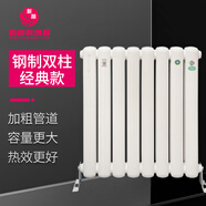 新顏鋼制暖氣片家用水暖散熱片地暖集中供暖壁掛式衛生間暖氣定制 鋼制60X30/400mm單片價(jià)格