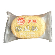 夢(mèng)緣素食咸味餅干海苔肉松蔥香紫菜口味可選混搭 椒鹽酥3斤
