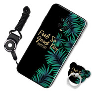 魅上 紅米10X 5G手機殼Redmi 10X 5G保護套全包攝像鏡頭防摔硅膠男女卡通款軟外殼 綠葉 紅米10X 5G