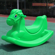 樂林源幼兒園搖搖馬兒童搖搖木馬周歲禮物騎騎馬搖馬嬰幼兒寶寶戶外玩具 綠色小馬