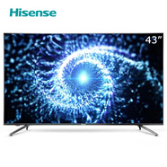 海信電視 HZ43A65 43英寸4K超清HDR豐富影視教育資源AI人工智能遙控語音液晶平板電視