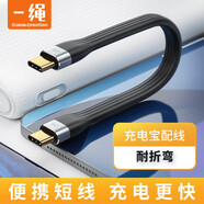 CABLE CREATION一繩雙Type-c數據線(xiàn)USB3.1GEN2充電寶短線(xiàn)3A電流車(chē)載適用華為/小米/榮耀/三星/vivo安卓手機充電線(xiàn) 充電寶短線(xiàn)】雙Type-C快充短線(xiàn)-15CM