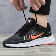 耐克（NIKE）男鞋秋冬季網(wǎng)面透氣運動(dòng)鞋輕便休閑舒適緩震防滑跑步鞋AQ2203-002 CZ6720-006/煤黑/AIR ZOOM 40