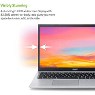 宏碁（acer）Aspire 輕薄筆記本電腦 Win10 15.6英寸 8+256G