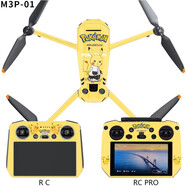 HIFLY適用于DJI大疆Mavic 3 Pro RC遙控器Pro貼紙遙控全包防水貼膜配件 M3P-01貼紙 御3 Pro RCPro帶屏 全包