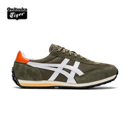 Onitsuka Tiger鬼塚虎男女運動休閑鞋輕彈減震慢跑鞋時尚百搭 EDR 78 橄欖綠（建議選大半碼） 44.5