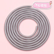 領(lǐng)優(yōu)創(chuàng  )活數據線(xiàn)保護套適用蘋(píng)果安卓華為VIVO小米OPPO快充線(xiàn)纏繞繩雙Type-C防折斷iPad充電防臟耐磨 【電鍍銀】數據線(xiàn)纏繞線(xiàn) 可纏繞1米數據線(xiàn)