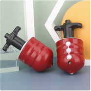 兒童炫彩燈光音樂(lè )玩具小學(xué)生發(fā)光旋轉陀螺男孩發(fā)光玩具陀螺 炫彩發(fā)光音樂(lè )陀螺（兩個(gè)裝）