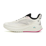 安踏【C37 3】奧特萊斯女鞋運動(dòng)鞋款軟底跑步鞋輕便緩震增高 象牙白/銀色/黑-5 6(女36.5)