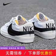 耐克（NIKE）男鞋秋新款運動(dòng)鞋COURT防滑耐磨低幫板鞋時(shí)尚百搭潮流休閑鞋 DN2158-101/開(kāi)拓者大勾/白黑 45