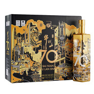 牛欄山（niulanshan） 牛欄山二鍋頭 白酒 百年牛欄山70周年系列 紀(jì)念款 52度濃香型 500ml*8瓶整箱裝