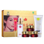 韓相尼 金裝燕窩素3+2化妝品護(hù)膚品升級版套裝白里透紅護(hù)膚品套裝 祈顏 3+2套裝五件套+眼霜