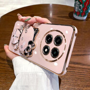 貝諾奇 oppoA2pro手機殼oppo保護A2por硅膠套5G全包防摔PJG110軟opa帶鏡子o 【櫻花粉】帶KT貓補妝鏡支架軟膜 OPPO A2 Pro